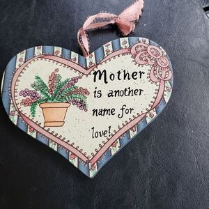 1993 Tender Heart Treasures Wood Plaque